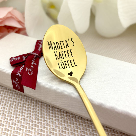 Customized spoon for coffee or delicious desserts - Best gift  to eat sweet stuff